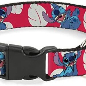 Dog collar Lilo and Stitch size S 1 inch fits 9 lb to 25 lb